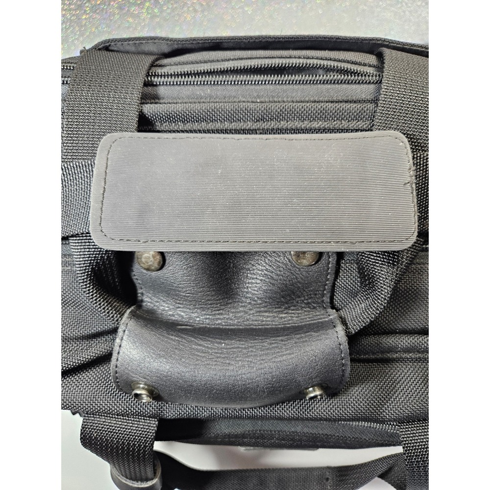 TUMI 17" Alpha Briefcase Ballistic Nylon Messenger Laptop Bag Travel CarryOn USA - Picture 5 of 9